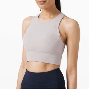 Lululemon Ebb to Train Sports Bra Iced Iris size 8